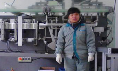 “設備操作進步獎”粟琴獲獎感言